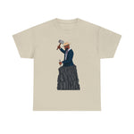 A person working hard to better his/herself - Heavy Cotton Self-Made T-shirt - Self-Made Man #7 - Breakthrough Collection