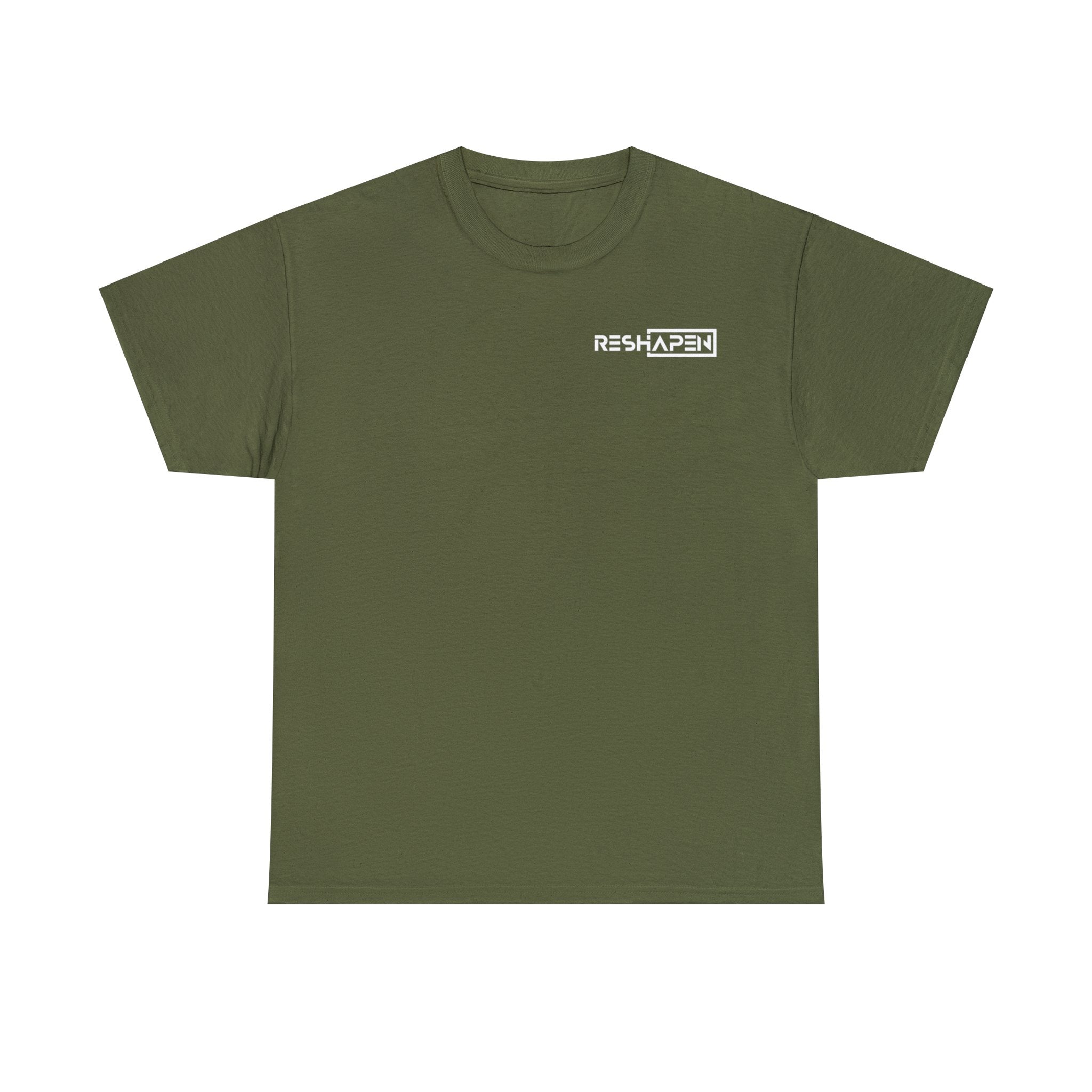 A person working hard to better his/herself - Heavy Cotton Self-Made T-shirt - Reshapen