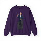 A person working hard to better his/herself - Self-Made Sweatshirt Heavy Blend™ Crewneck - Man #16
