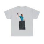 A person working hard to better his/herself - Heavy Cotton Self-Made T-shirt - Self-Made Man #10 - Breakthrough Collection