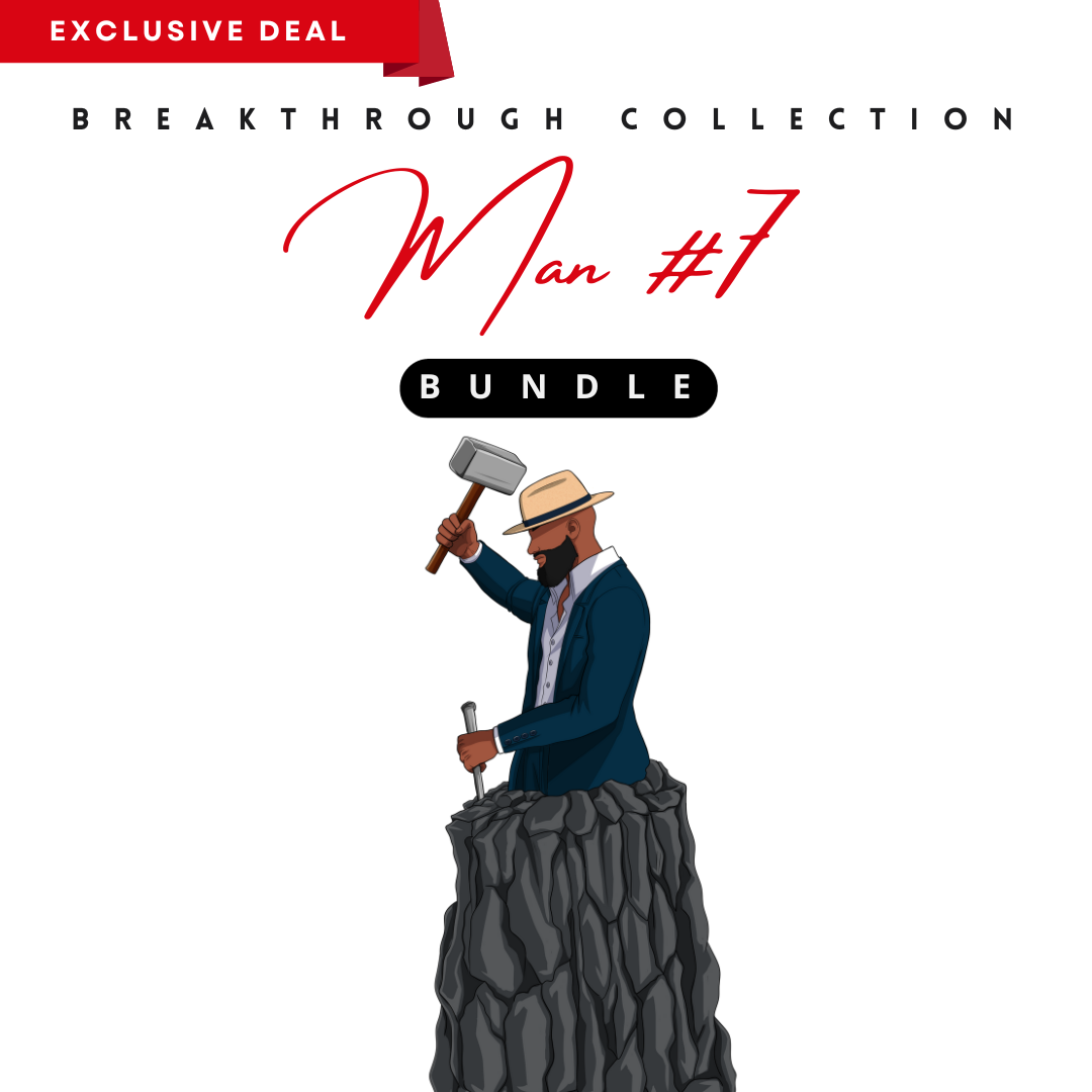 A person working hard to better his/herself - Man #7 Bundle - Breakthrough Collection