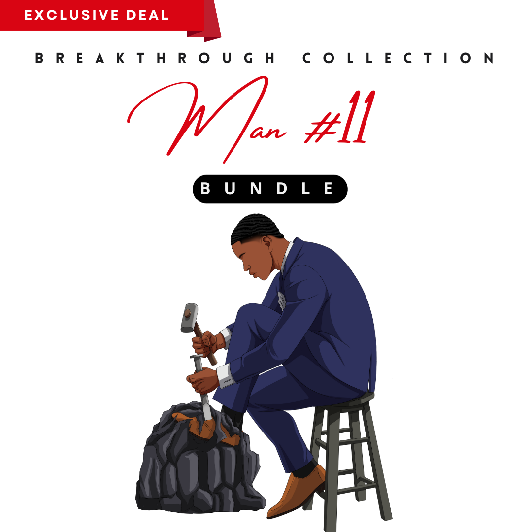 A person working hard to better his/herself - Man #11 Bundle - Breakthrough Collection