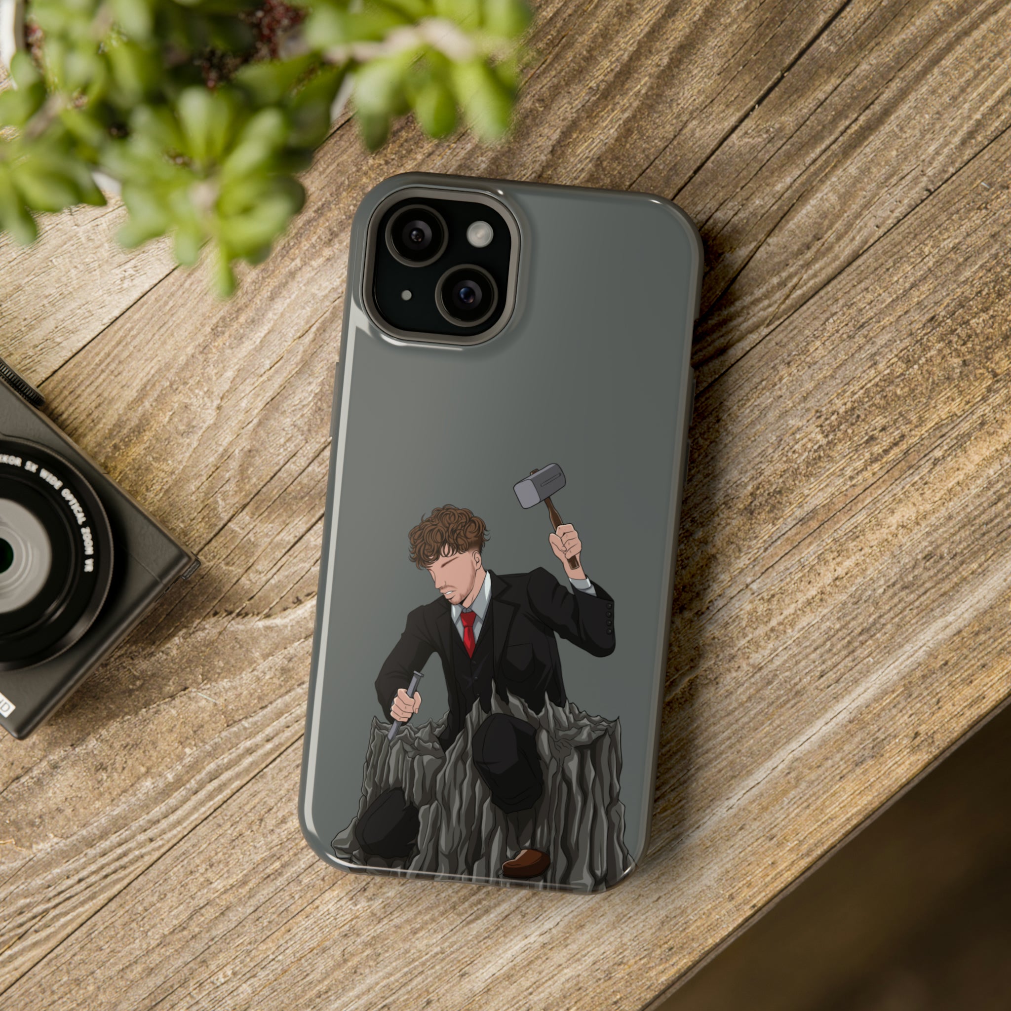 A person working hard to better his/herself - MagSafe Tough Case - Man #17 - Breakthrough Collection