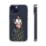 A person working hard to better his/herself - Clear Case - Self-Made Woman #1 - Breakthrough Collection