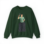 A person working hard to better his/herself - Heavy Blend™ Crewneck Sweatshirt - Man #15 - Breakthrough Collection