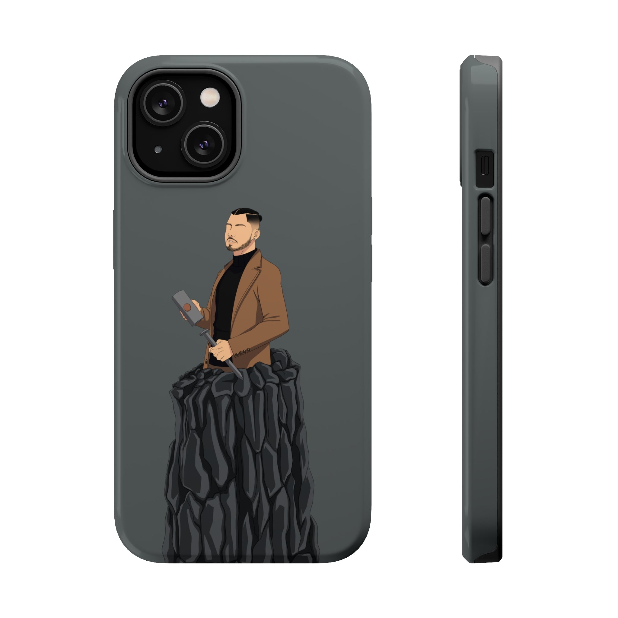 A person working hard to better his/herself - MagSafe Tough Case - Man #14 - Breakthrough Collection