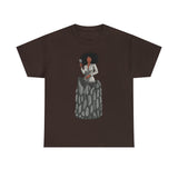 A person working hard to better his/herself - Heavy Cotton Self-Made T-shirt - self-made woman #6 - Breakthrough Collection