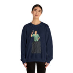 A person working hard to better his/herself - Heavy Blend™ Crewneck Sweatshirt - Man #15 - Breakthrough Collection