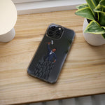 A person working hard to better his/herself - Clear Case - Self-Made Man #1 - Breakthrough Collection