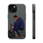 A person working hard to better his/herself - MagSafe Tough Case - Self-Made Man #11 - Breakthrough Collection