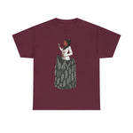 A person working hard to better his/herself - Heavy Cotton Self-Made T-shirt - self-made woman #4 - Breakthrough Collection