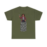 A person working hard to better his/herself - Heavy Cotton Self-Made T-shirt - Woman #15