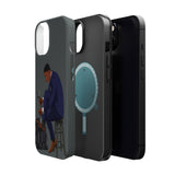 A person working hard to better his/herself - MagSafe Tough Case - Self-Made Man #11 - Breakthrough Collection