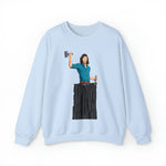 A person working hard to better his/herself - Self-Made Sweatshirt Heavy Blend™ Crewneck - Man #10 - Breakthrough Collection
