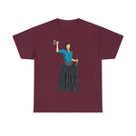 A person working hard to better his/herself - Heavy Cotton Self-Made T-shirt - Self-Made Man #10 - Breakthrough Collection