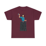 A person working hard to better his/herself - Heavy Cotton Self-Made T-shirt - Self-Made Man #10 - Breakthrough Collection