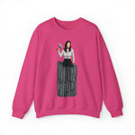 A person working hard to better his/herself - Self-Made Sweatshirt Heavy Blend™ Crewneck - Woman #14