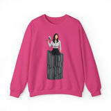 A person working hard to better his/herself - Self-Made Sweatshirt Heavy Blend™ Crewneck - Woman #14