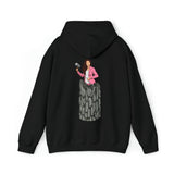 A person working hard to better his/herself - Heavy Blend™ Self-Made Hoodie - woman #13