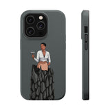 A person working hard to better his/herself - MagSafe Tough Case - self-made woman #1 - Breakthrough Collection
