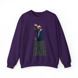 A person working hard to better his/herself - Self-Made Sweatshirt Heavy Blend™ Crewneck - Man #7 - Breakthrough Collection