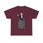 A person working hard to better his/herself - Heavy Cotton Self-Made T-shirt - self-made woman #3 - Breakthrough Collection