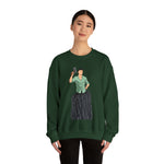 A person working hard to better his/herself - Heavy Blend™ Crewneck Sweatshirt - Man #15 - Breakthrough Collection