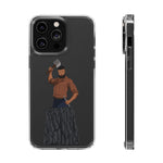 A person working hard to better his/herself - Clear Case - Self-Made Man #9 - Breakthrough Collection