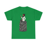 A person working hard to better his/herself - Heavy Cotton Self-Made T-shirt - self-made woman #4 - Breakthrough Collection