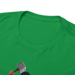 A person working hard to better his/herself - Heavy Cotton Self-Made T-shirt - Self-Made Man #9 - Breakthrough Collection