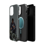 A person working hard to better his/herself - MagSafe Tough Case - Self-Made Man #13 - Breakthrough Collection