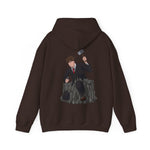 A person working hard to better his/herself - Heavy Blend™ Hoodie - Man #17 - Breakthrough Collection