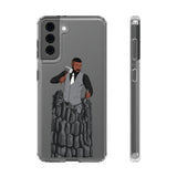 A person working hard to better his/herself - Clear Case - Self-Made Man #6 - Breakthrough Collection
