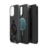 A person working hard to better his/herself - MagSafe Tough Case - Self-Made Man #13 - Breakthrough Collection
