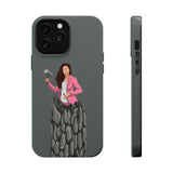 A person working hard to better his/herself - MagSafe Tough Case - self-made woman #13 - Breakthrough Collection