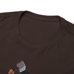 A person working hard to better his/herself - Heavy Cotton Self-Made T-shirt - Self-Made Man #9 - Breakthrough Collection