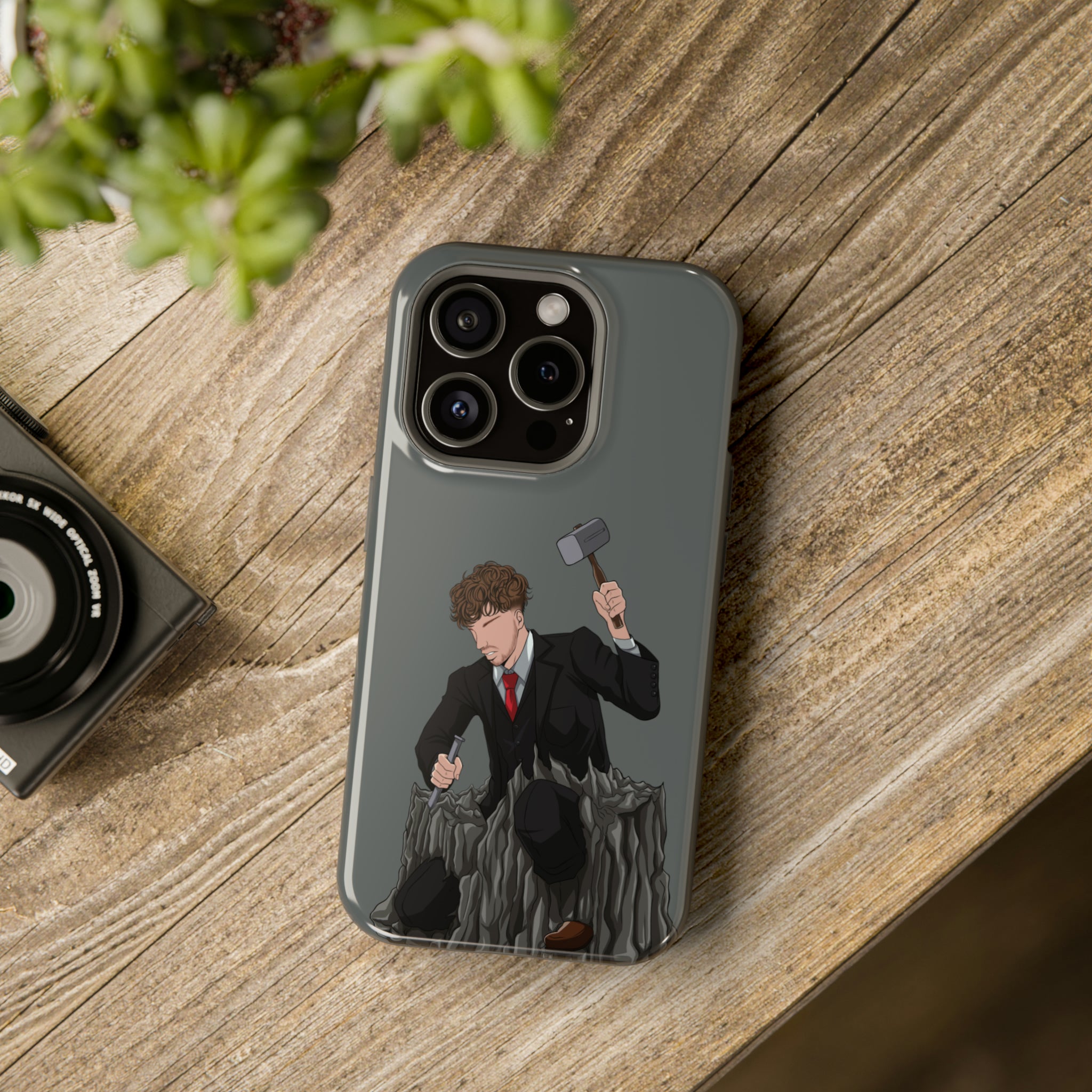 A person working hard to better his/herself - MagSafe Tough Case - Man #17 - Breakthrough Collection