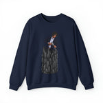 A person working hard to better his/herself - Self-Made Sweatshirt Heavy Blend™ Crewneck - Man #4 - Breakthrough Collection