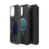 A person working hard to better his/herself - MagSafe Tough Case - Self-Made Man #11 - Breakthrough Collection
