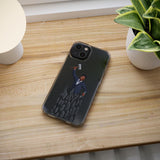A person working hard to better his/herself - Clear Case - Self-Made Man #1 - Breakthrough Collection