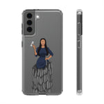 A person working hard to better his/herself - Clear Case - Self-Made Woman #9 - Breakthrough Collection