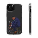 A person working hard to better his/herself - Clear Case - Self-Made Man #11 - Breakthrough Collection