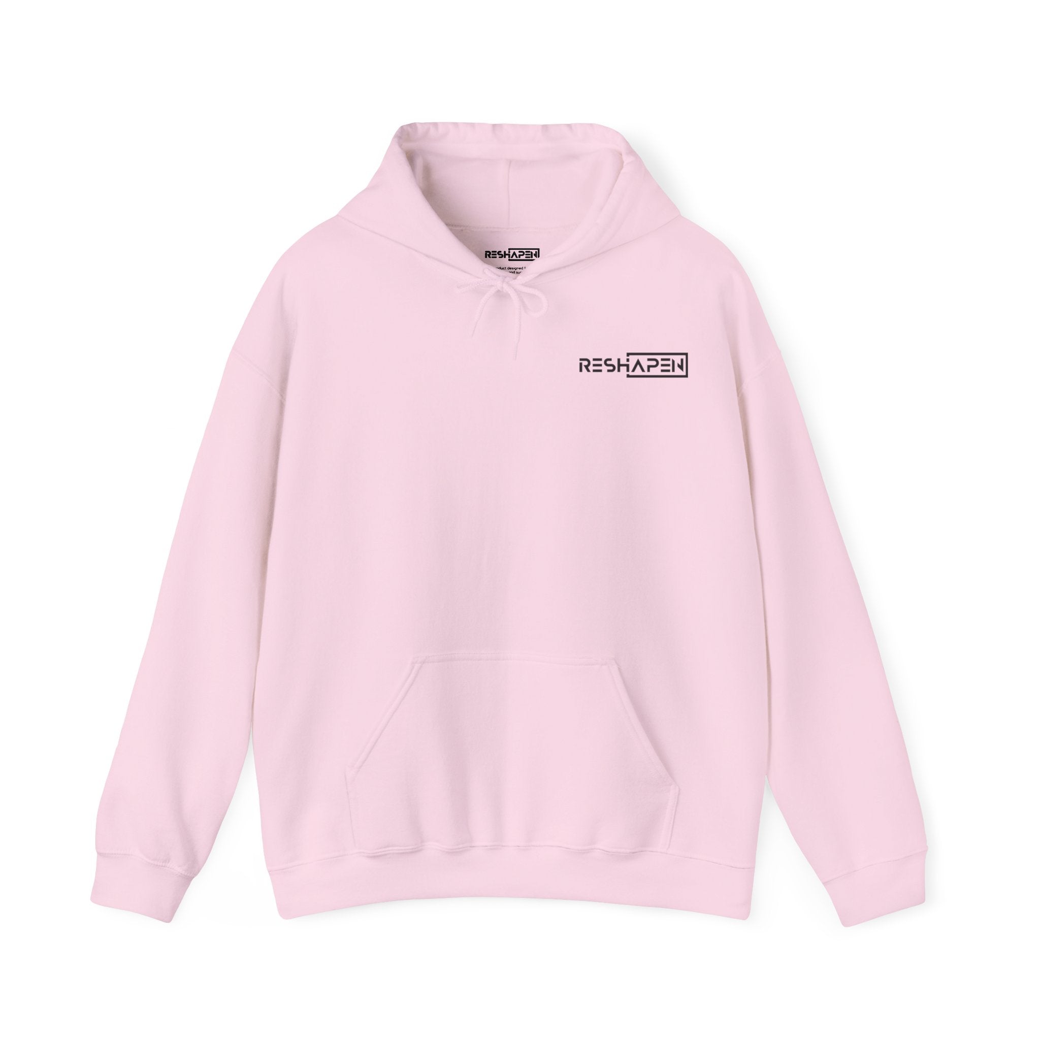 A person working hard to better his/herself - Heavy Blend™ Hoodie - Man #17 - Breakthrough Collection