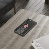 A person working hard to better his/herself - Clear Case - Self-Made Woman #13 - Breakthrough Collection
