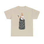 A person working hard to better his/herself - Heavy Cotton Self-Made T-shirt - Woman #11