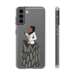 A person working hard to better his/herself - Clear Case - Self-Made Woman #4 - Breakthrough Collection