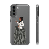 A person working hard to better his/herself - Clear Case - Self-Made Woman #4 - Breakthrough Collection