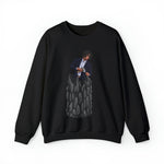 A person working hard to better his/herself - Self-Made Sweatshirt Heavy Blend™ Crewneck - Man #4 - Breakthrough Collection