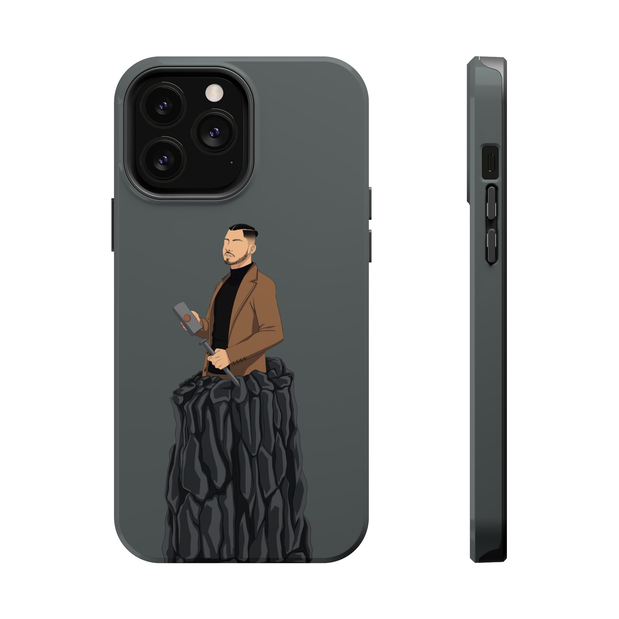 A person working hard to better his/herself - MagSafe Tough Case - Man #14 - Breakthrough Collection