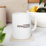 A person working hard to better his/herself - Ceramic Mug 11oz - Self-Made Man #11 - Breakthrough Collection